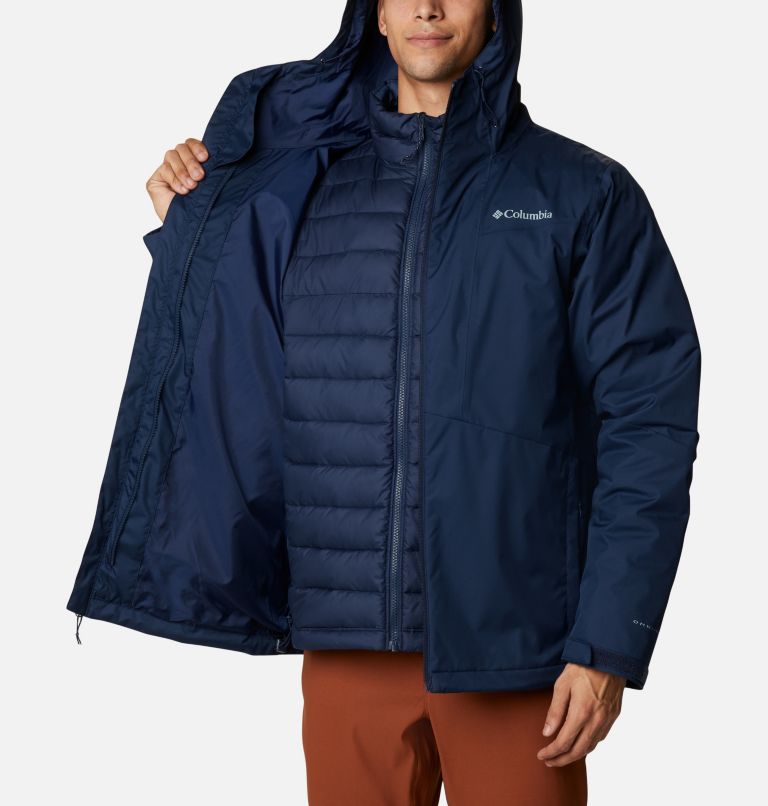 Columbia men's ten clearance falls waterproof insulated jacket