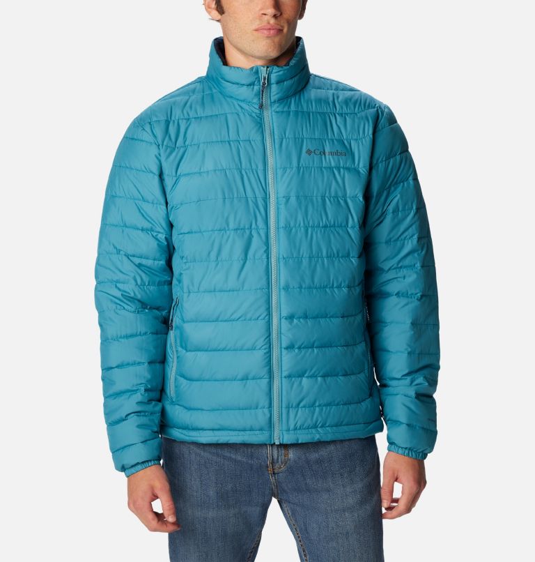 Thumbnail: Men's Wallowa Park Interchange Jacket, Color: Collegiate Navy, Shasta, Dark Mountain, image 8