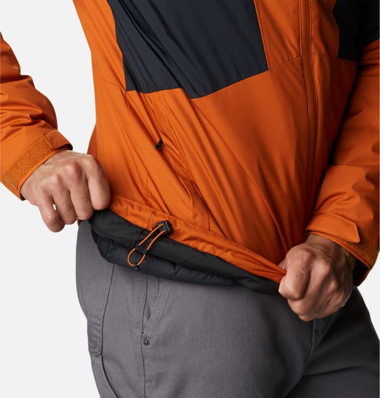 Thumbnail: Men's Wallowa Park Interchange Jacket, Color: Warm Copper, Black, image 8