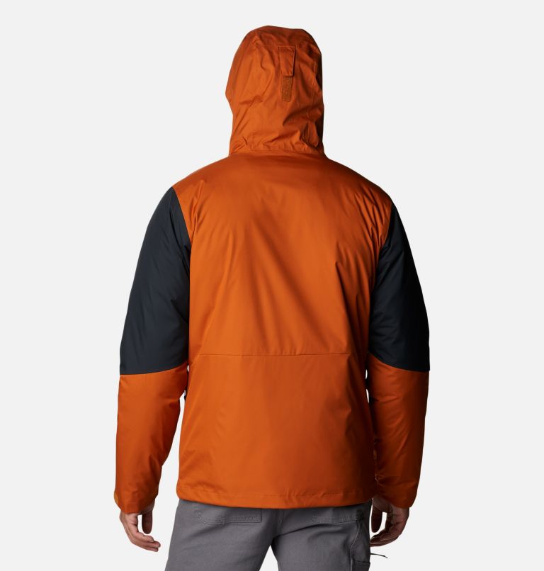 Men's Wallowa Park Interchange Jacket, Color: Warm Copper, Black, image 2