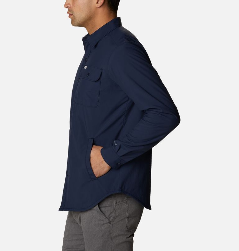 Manteau-chemise Outdoor Elements pour homme, Color: Collegiate Navy