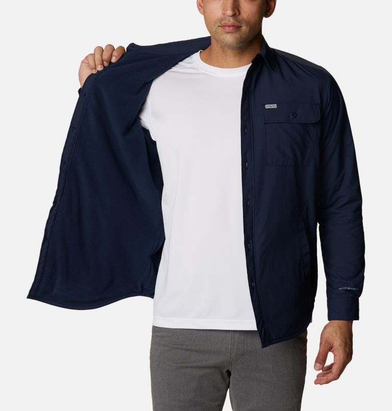Manteau-chemise Outdoor Elements pour homme, Color: Collegiate Navy