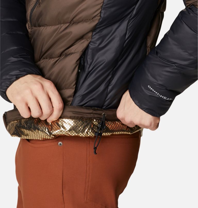 Men's Labyrinth Loop Insulated Jacket, Color: Cordovan, Black, image 7