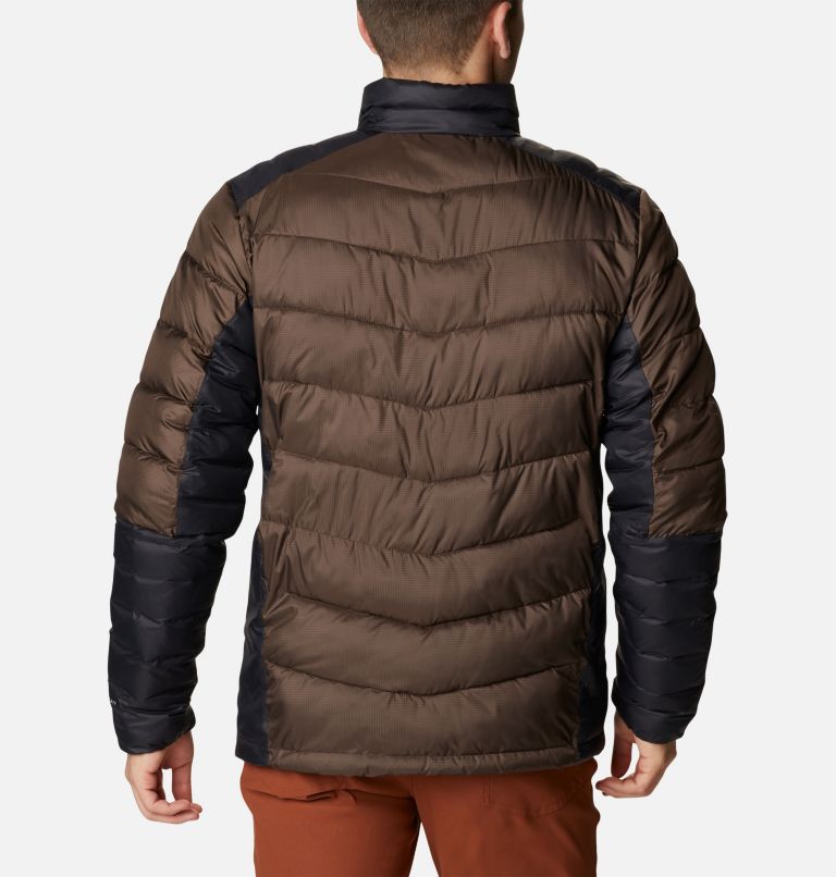 Men's Labyrinth Loop Insulated Jacket, Color: Cordovan, Black, image 2