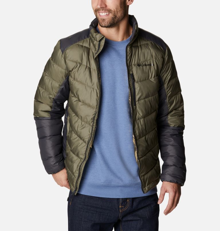 Thumbnail: Men's Labyrinth Loop Omni-Heat Infinity Insulated Jacket, Color: Stone Green, Shark, image 8