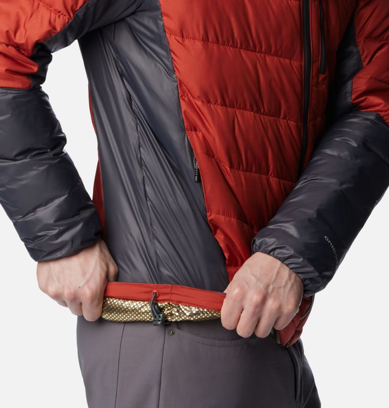 Thumbnail: Men's Labyrinth Loop Insulated Jacket, Color: Warp Red, Shark, image 7