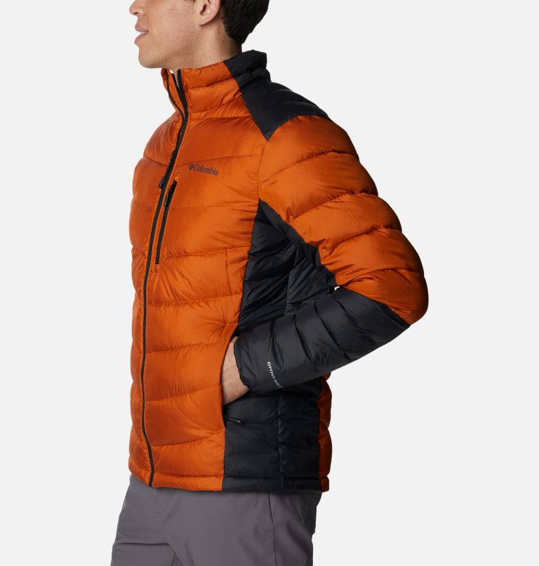 Men's Labyrinth Loop Omni-Heat Infinity Insulated Jacket, Color: Warm Copper, Black, image 3