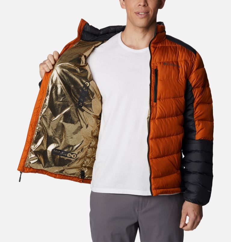 Thumbnail: Men's Labyrinth Loop Omni-Heat Infinity Insulated Jacket, Color: Warm Copper, Black, image 5