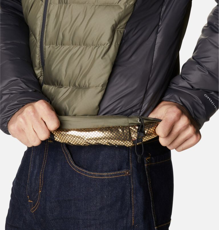 Thumbnail: Men's Labyrinth Loop Insulated Jacket, Color: Stone Green, Shark, image 7
