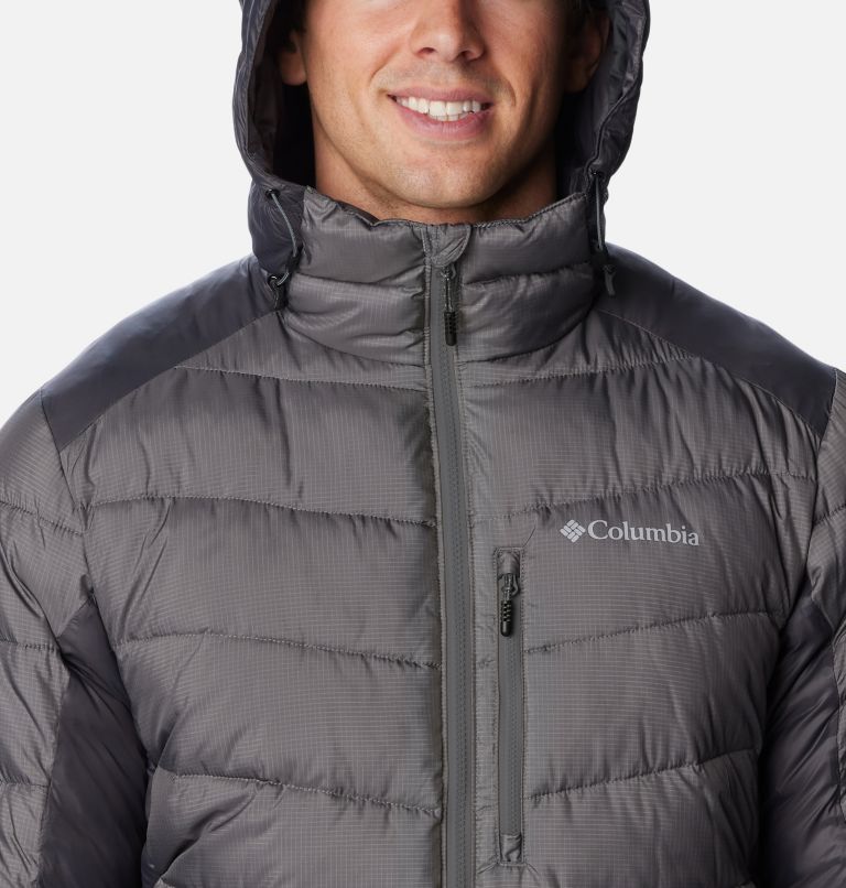 Columbia Doudoune à Capuche Labyrinth Loop™ Homme - DARK STONE/SHARK -  Colizey