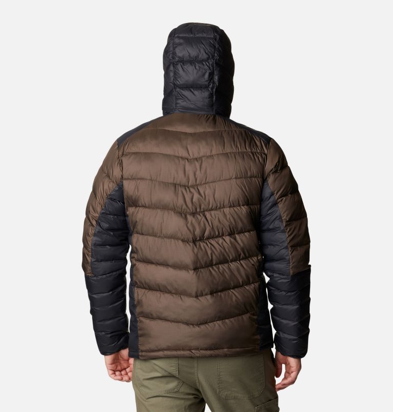 Men's Labyrinth Loop Omni-Heat Infinity Insulated Hooded Jacket, Color: Cordovan, Black, image 2