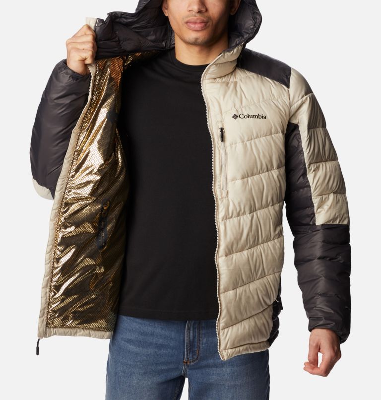 Thumbnail: Men's Labyrinth Loop Insulated Hooded Jacket, Color: Dark Stone, Shark, image 5