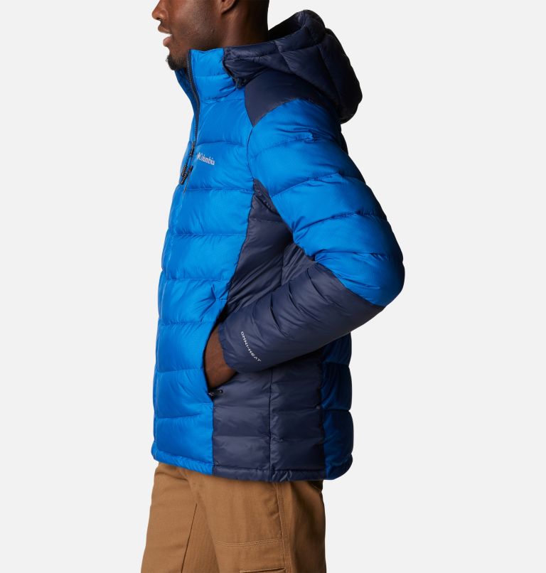 Thumbnail: Men's Labyrinth Loop Omni-Heat Infinity Insulated Hooded Jacket, Color: Bright Indigo, Collegiate Navy, image 3