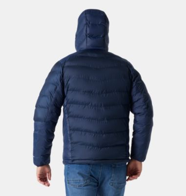 Men's Labyrinth Loop Insulated Hooded Jacket, Color: Collegiate Navy