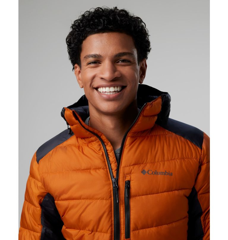 Thumbnail: Men's Labyrinth Loop Omni-Heat Infinity Insulated Hooded Jacket, Color: Warm Copper, Black, image 10