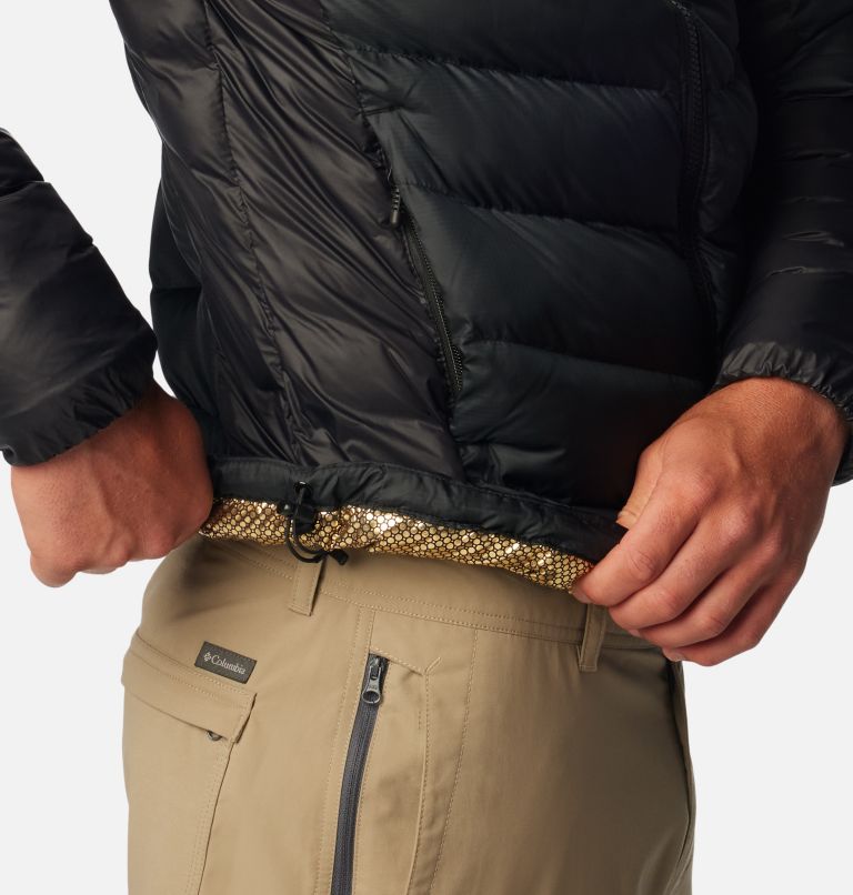 Men's Labyrinth Loop Insulated Hooded Jacket, Color: Black, image 7