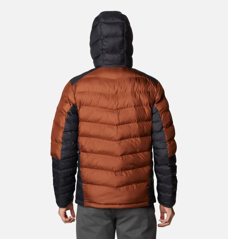 Labyrinth Loop Hooded Jacket | 242 | S, Color: Dark Amber, Black, image 2