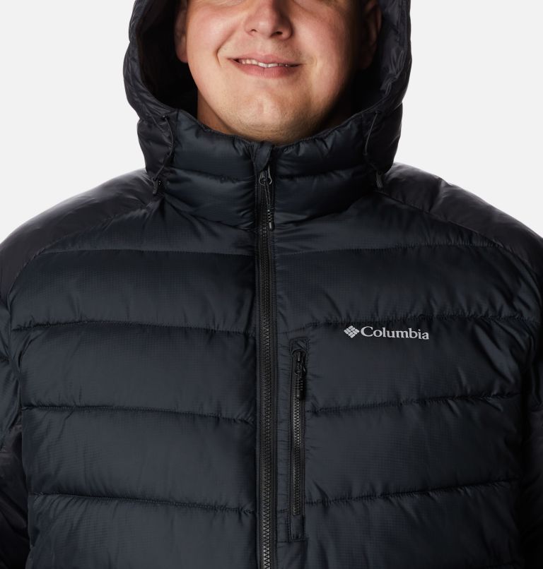 Thumbnail: Men's Labyrinth Loop Omni-Heat Infinity Insulated Hooded Jacket - Big, Color: Black, image 4