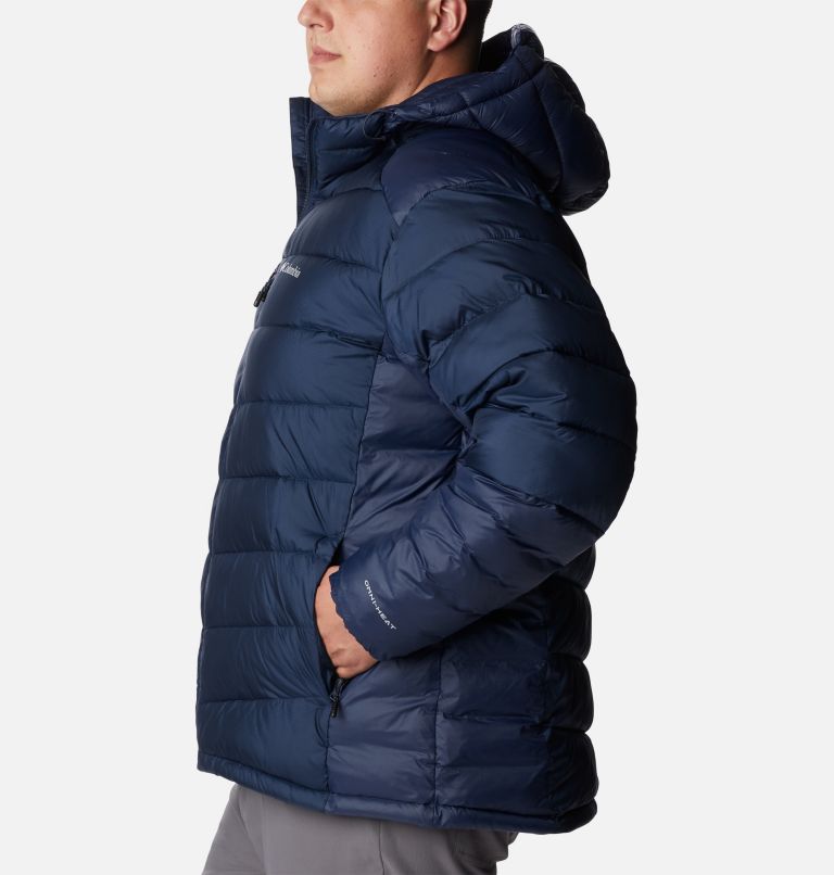 Thumbnail: Men's Labyrinth Loop Omni-Heat Infinity Insulated Hooded Jacket - Big, Color: Collegiate Navy, image 3