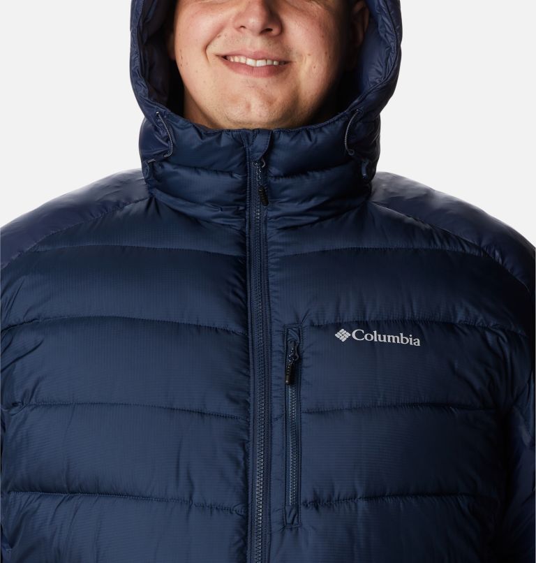 Thumbnail: Men's Labyrinth Loop Omni-Heat Infinity Insulated Hooded Jacket - Big, Color: Collegiate Navy, image 4