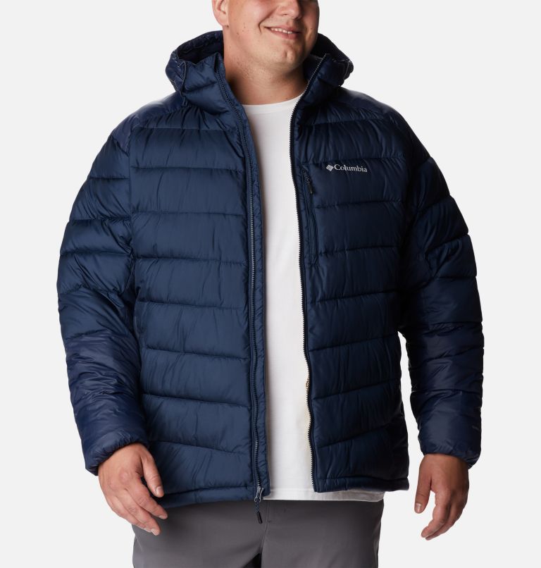 Thumbnail: Men's Labyrinth Loop Omni-Heat Infinity Insulated Hooded Jacket - Big, Color: Collegiate Navy, image 6