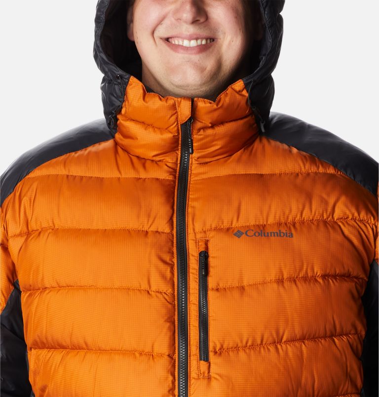 Thumbnail: Men's Labyrinth Loop Omni-Heat Infinity Insulated Hooded Jacket - Big, Color: Warm Copper, Black, image 4