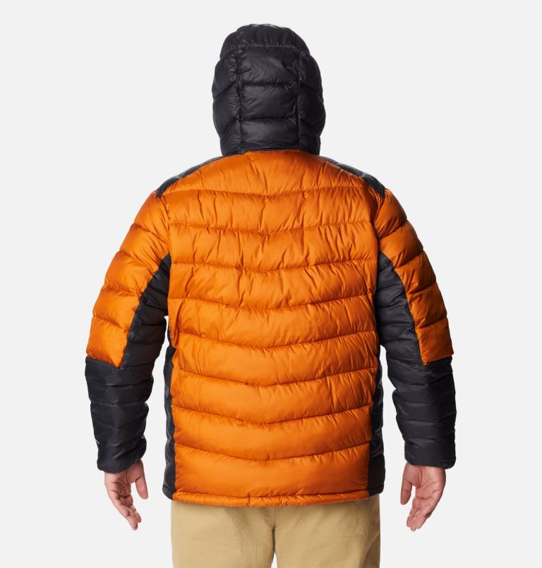Men's Labyrinth Loop Omni-Heat Infinity Insulated Hooded Jacket - Big, Color: Warm Copper, Black, image 2
