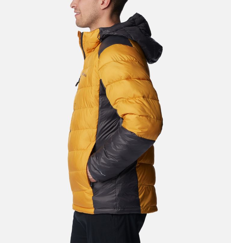 Men's Labyrinth Loop Insulated Hooded Jacket - Tall, Color: Raw Honey, Shark, image 3