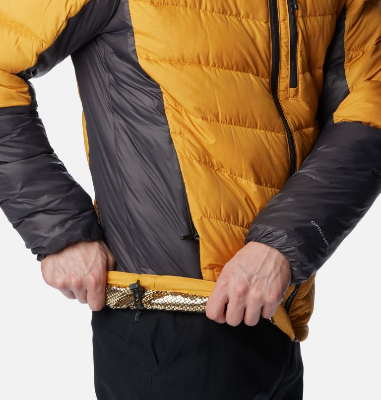 Men's Labyrinth Loop Insulated Hooded Jacket - Tall, Color: Raw Honey, Shark, image 7