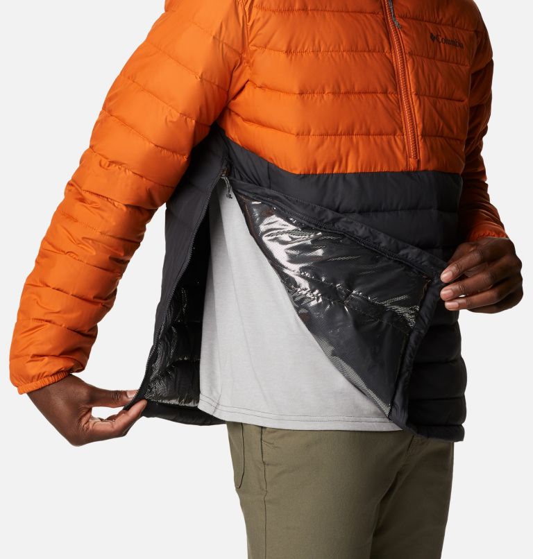 Powder Lite Anorak | 011 | XXL, Color: Shark, Harvester, image 5