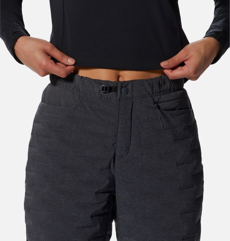 Women's Stretchdown Pant, Color: Dark Storm Heather, image 4