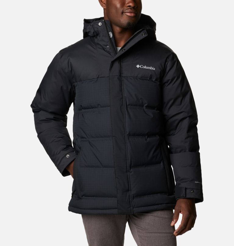 NEW Columbia - Grand Trek Hooded Down Jacket - Waterproof, Men's Size,  BLACK