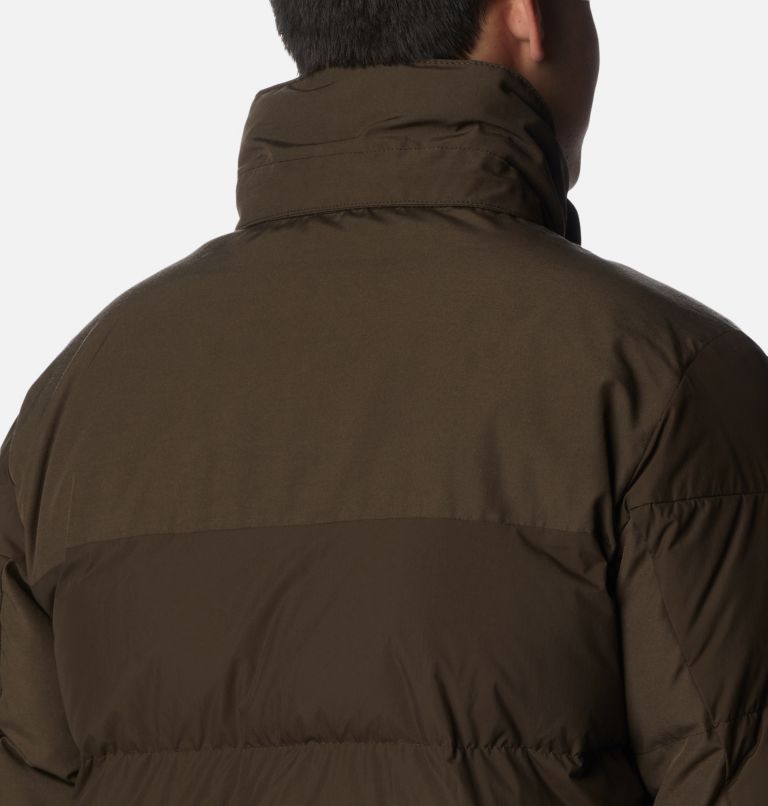 Men's Marquam Peak Fusion Insulated Parka, Color: Cordovan, image 9