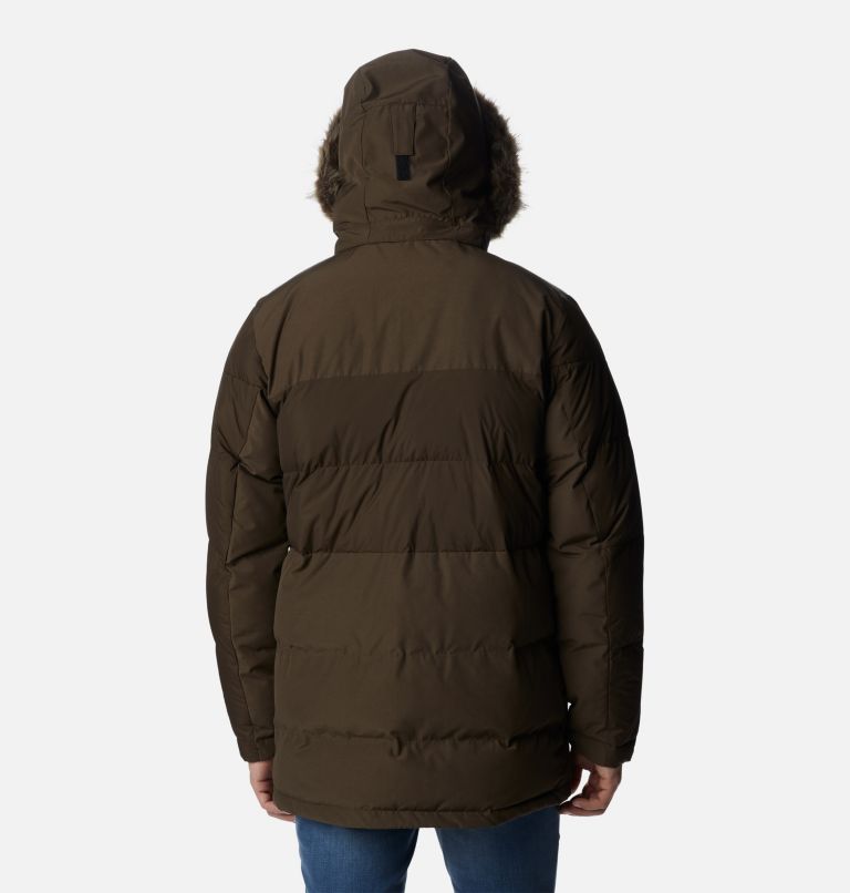 Men's Marquam Peak Fusion Insulated Parka, Color: Cordovan, image 2