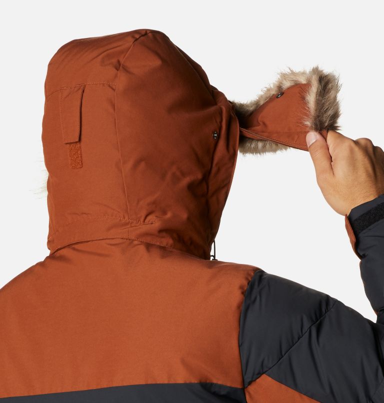 Marquam Peak Fusion Parka | 242 | XXL, Color: Dark Amber, Black, image 7