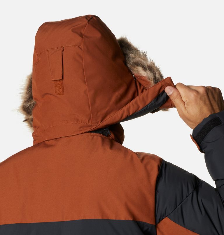 Marquam Peak Fusion Parka | 242 | XXL, Color: Dark Amber, Black, image 8