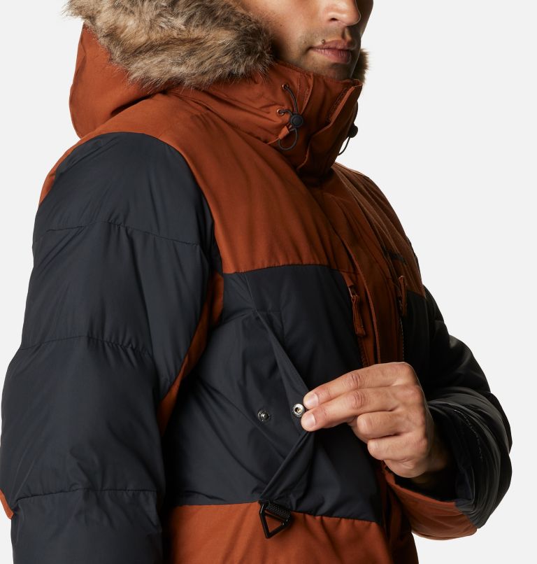 Marquam Peak Fusion Parka | 242 | XXL, Color: Dark Amber, Black, image 10