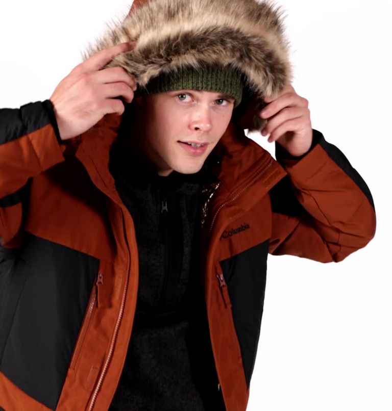 Marquam Peak Fusion Parka | 242 | XXL, Color: Dark Amber, Black