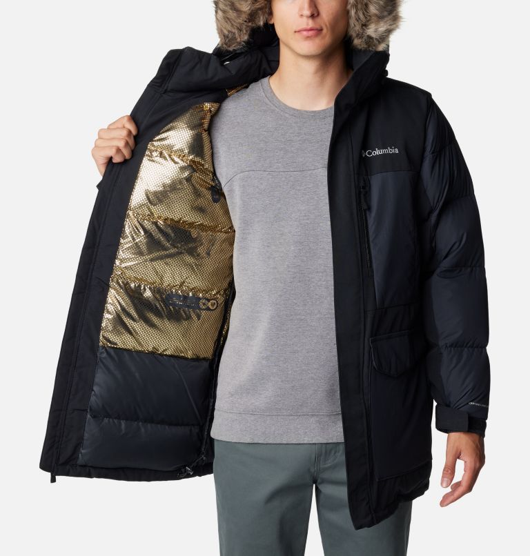 parka en duvet new peak pour homme