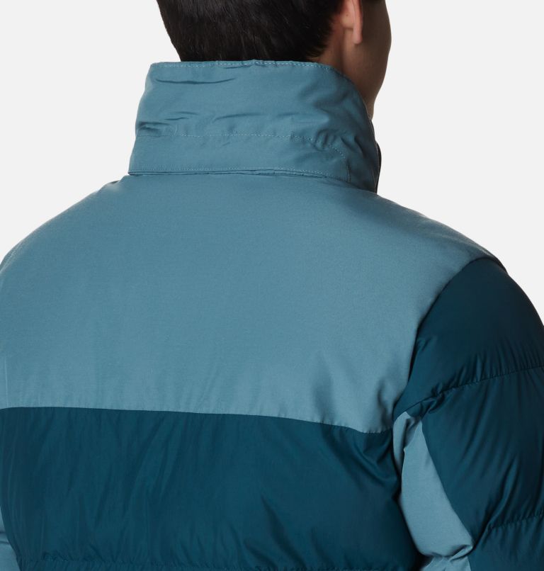 Men's Marquam Peak Fusion Insulated Parka, Color: Metal, Night Wave, image 9