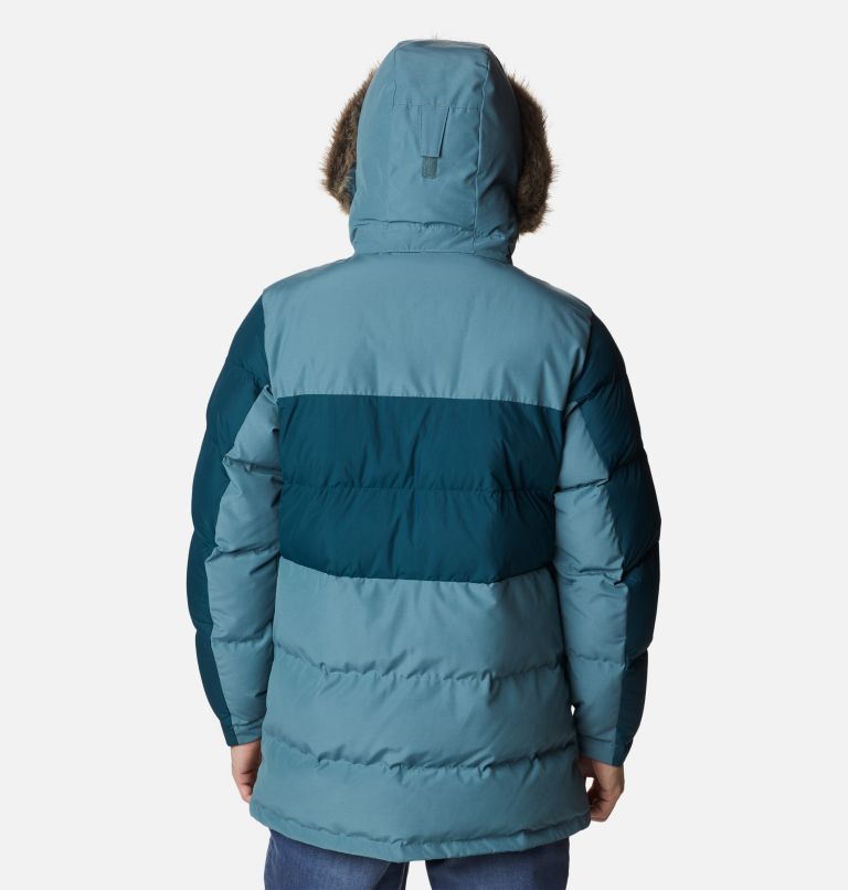 Men's Marquam Peak Fusion Insulated Parka, Color: Metal, Night Wave, image 2
