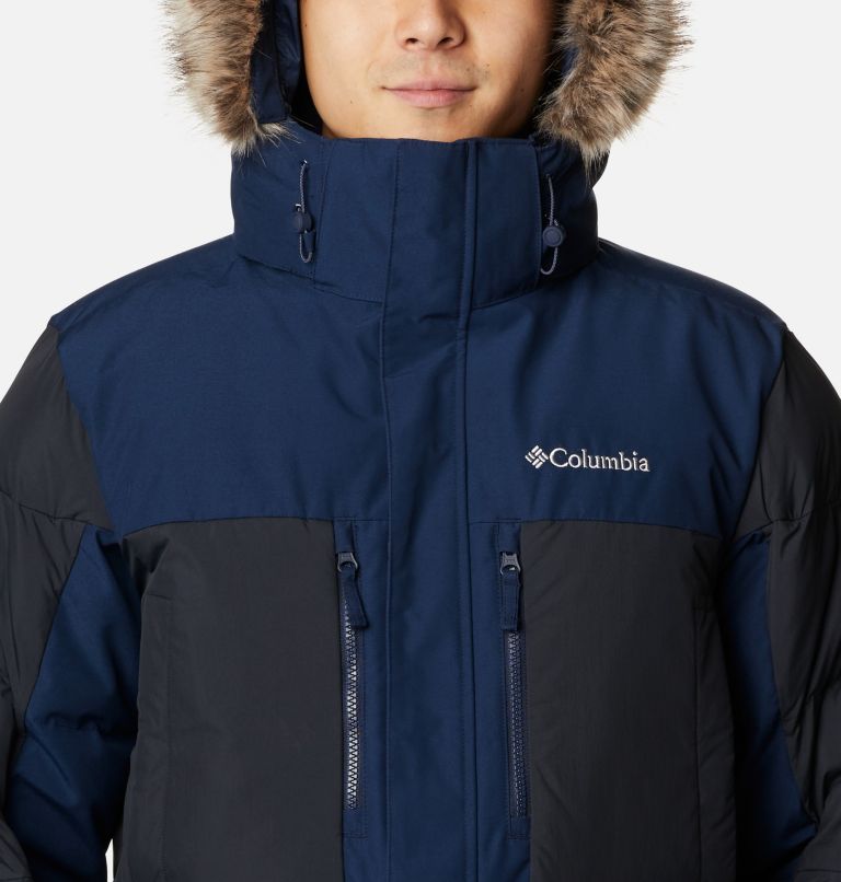 Marquam Peak Fusion Parka, Color: Collegiate Navy, Black, image 4
