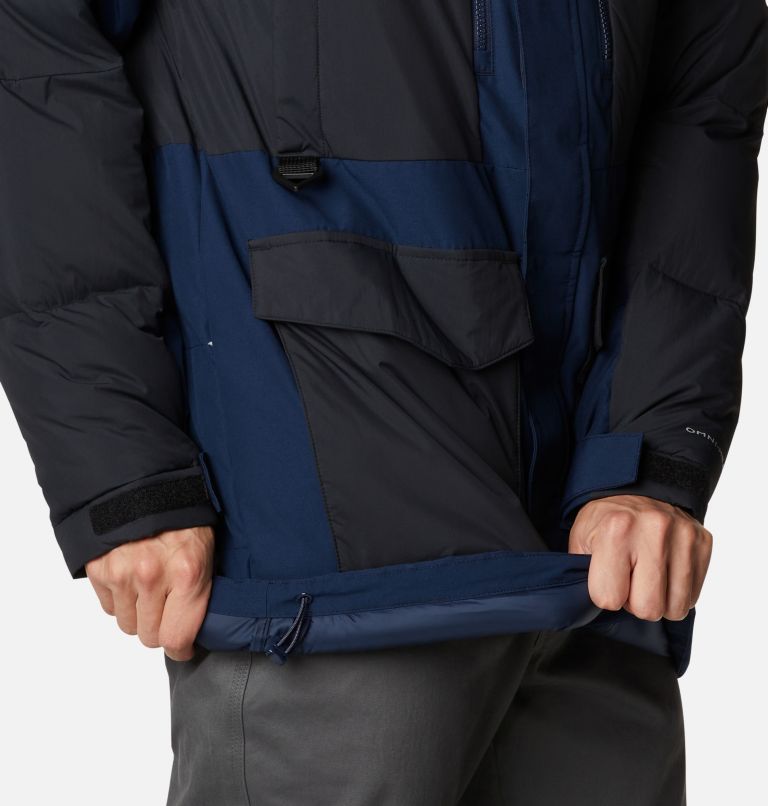 Marquam Peak Fusion Parka, Color: Collegiate Navy, Black, image 9