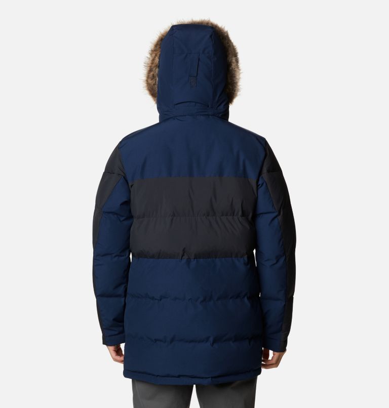 Marquam Peak Fusion Parka, Color: Collegiate Navy, Black, image 2