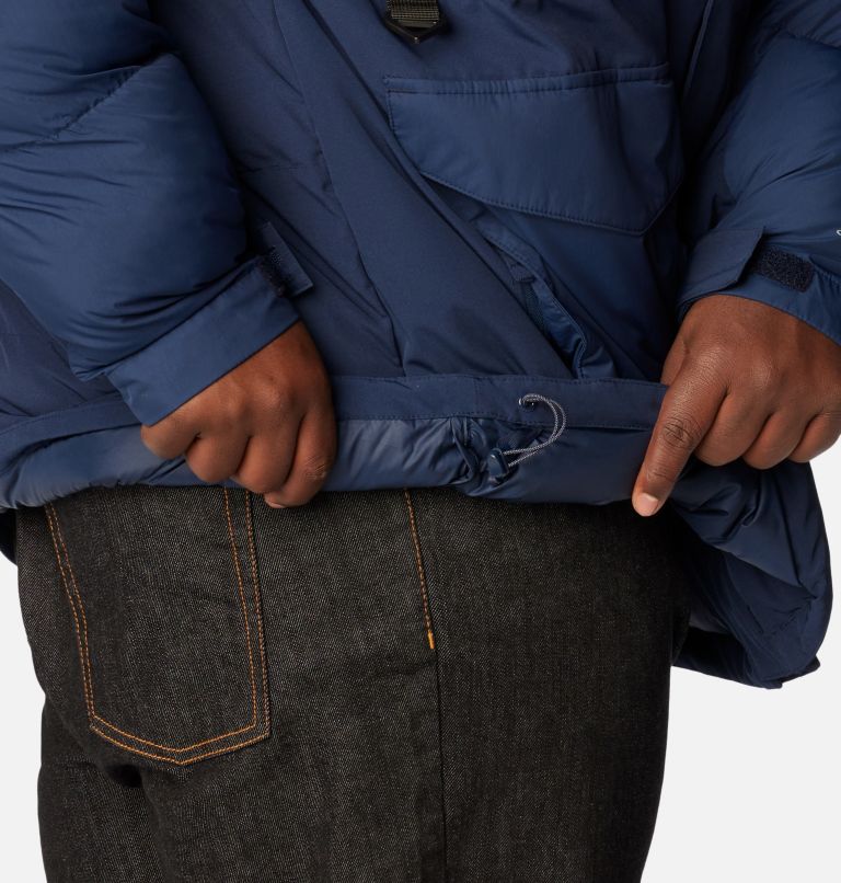 Men's Marquam Peak Fusion Insulated Parka - Big, Color: Collegiate Navy, image 10