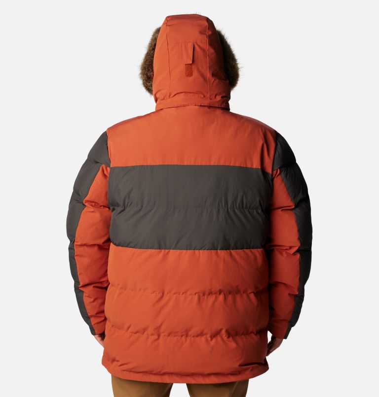 Mens store insulated parka