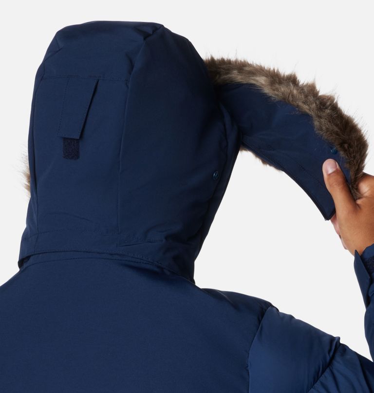 Men's Marquam Peak Fusion Insulated Parka - Tall, Color: Collegiate Navy, image 7