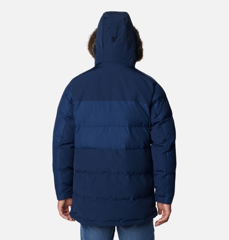 Men's Marquam Peak Fusion Insulated Parka - Tall, Color: Collegiate Navy, image 2