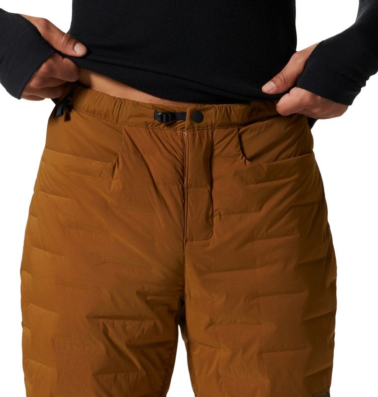Men's Stretchdown Pant, Color: Golden Brown, image 4