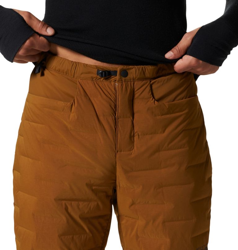 Thumbnail: Pantalon Stretchdown Homme, Color: Golden Brown, image 4